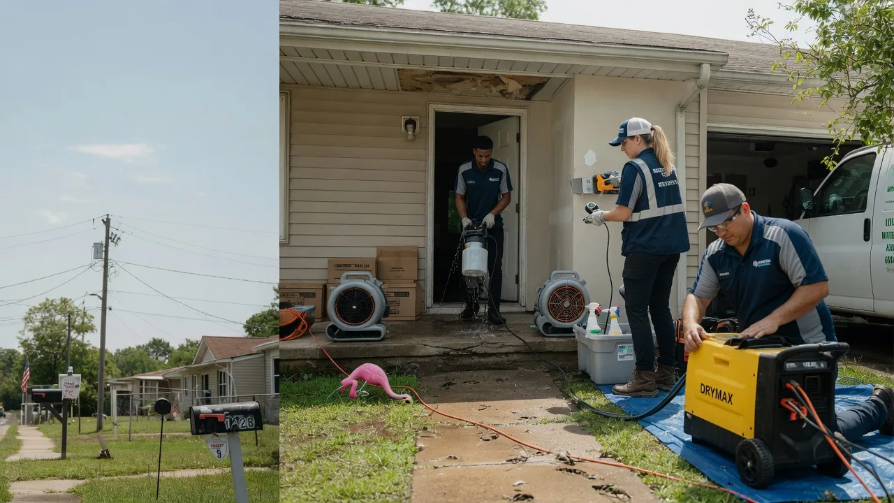 Storm Damage Water Removal in Elgin, OK near me